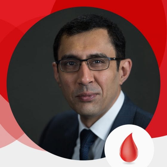 Dr Ashish Bajeel, Consultant Haematologist, Royal Melbourne Hospital,