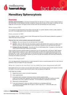 Hereditary Spherocytosis